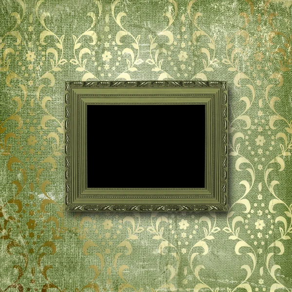 Old gold frames Victorian style — Stock Photo, Image