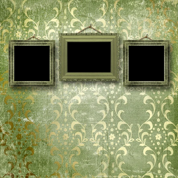 stock image Old gold frames Victorian style