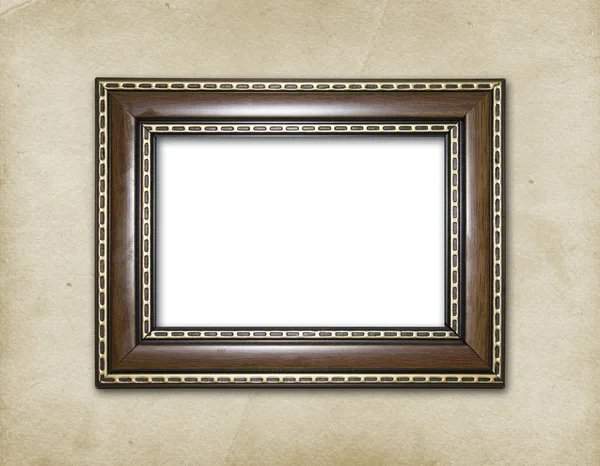Wooden frame on the abstract background — Stock Photo, Image
