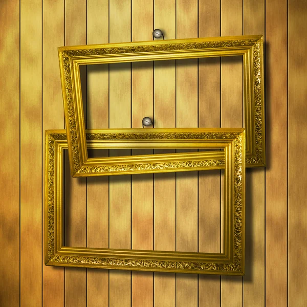 Grunge-Interieur mit Rahmen — Stockfoto