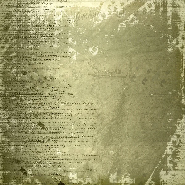 Grunge fundo abstrato com texto manuscrito — Fotografia de Stock