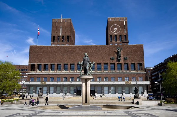Městské radnice v Oslu — Stock fotografie