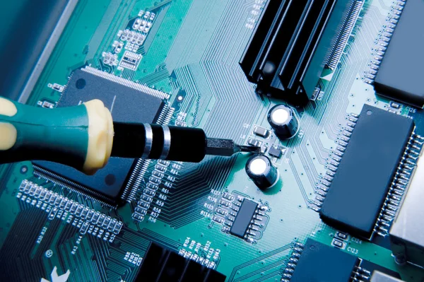 Computer chip — Stock Photo, Image