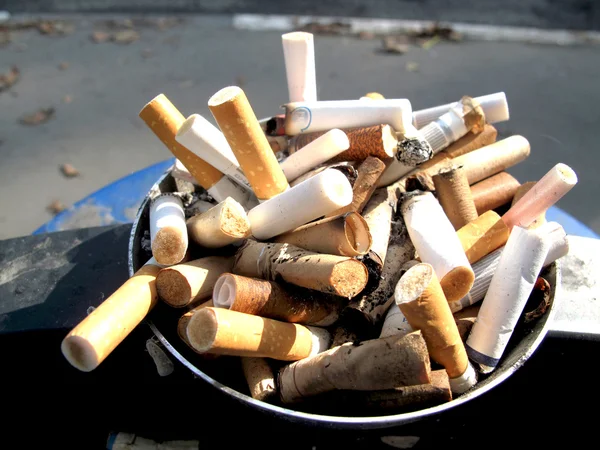 stock image Cigaret stubs