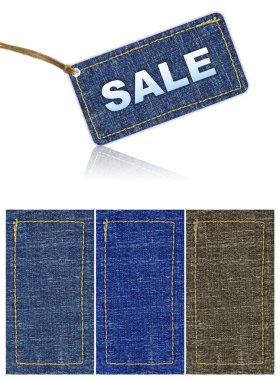 Jeans satışı etiketi