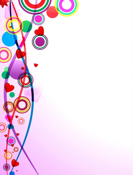 Farbenfroher abstrakter Hintergrund, Eps10 — Stockvektor