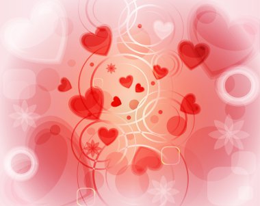 Valentines greeting card,eps10 format clipart