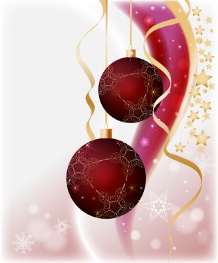 Vector Christmas background clipart