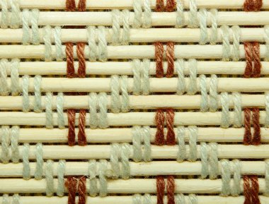 Weaved Bamboo Texture clipart