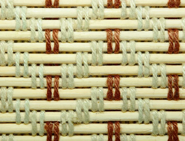 Vävt bambu konsistens — Stockfoto