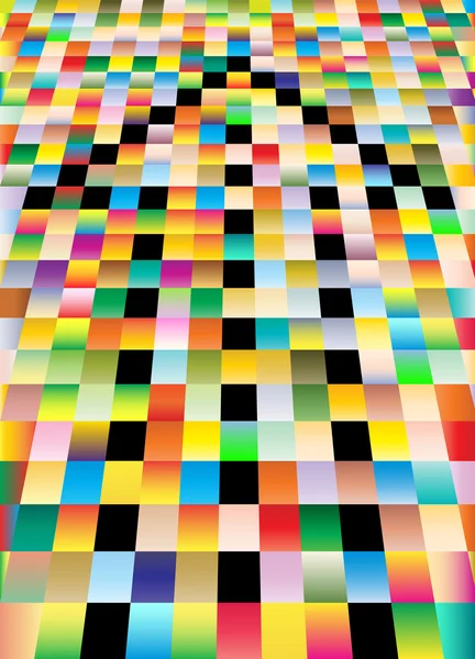 Mosaik pilen — Stock vektor