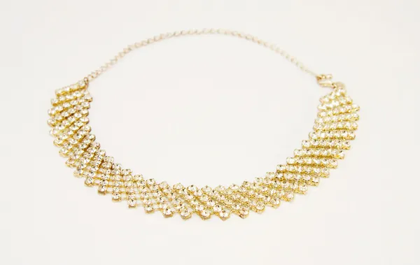 Vintage diamonds necklace — Stock Photo, Image