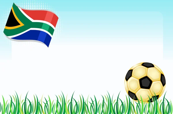 Banner South Africa 2010 — Stock Vector