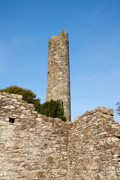 Bekijk ronde toren — Stockfoto