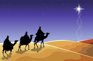 The Three Wise Men clipart