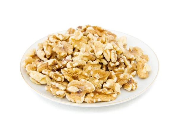 Zdravé potraviny - vlašské ořechy — Stock fotografie