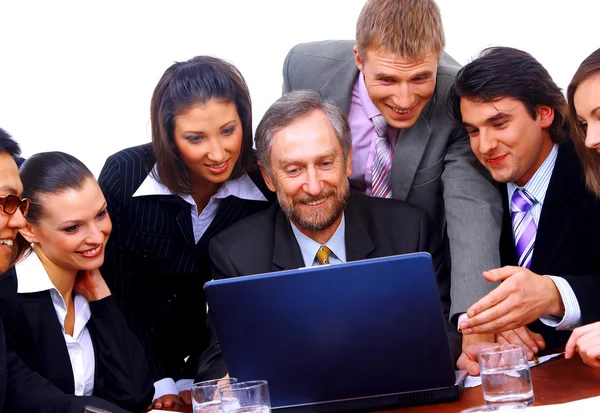 Geschäftsteam oder Gruppe bei einem Meeting — Stockfoto
