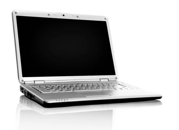 Laptop profissional isolado em branco com espaço vazio — Fotografia de Stock