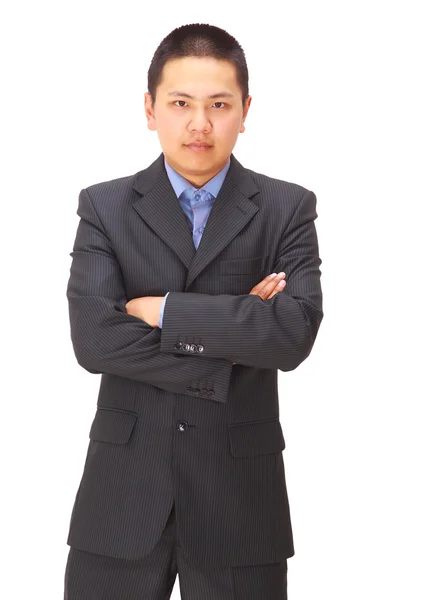 Een knappe jonge Aziatische zakenman — Stockfoto