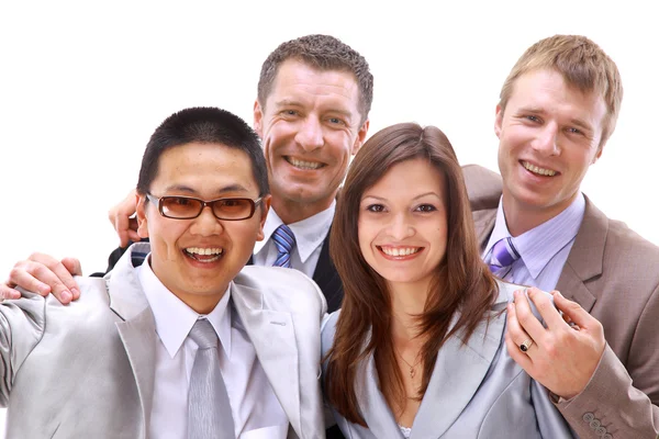 Beautiful young businessteam Stock Photo