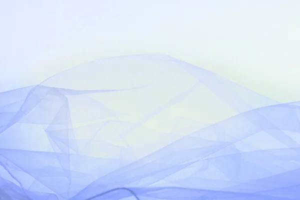 Unique shape of a blue cloth — Stock Photo, Image