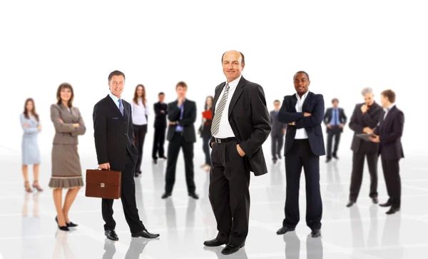 Young Attractive Business Elite Business Team Stock Photo