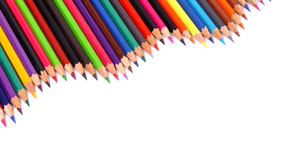 Färg Penna Isolerad Vit — Stockfoto