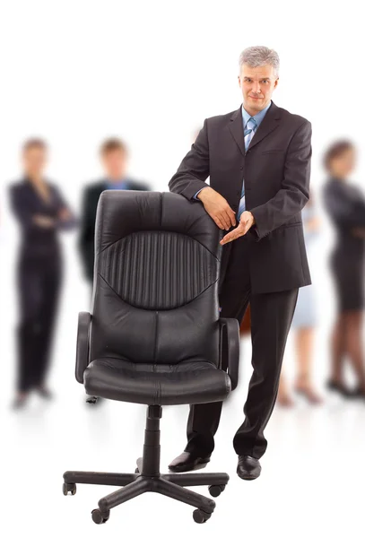 Moderní Kancelářská Židle Podnikatel — Stock fotografie