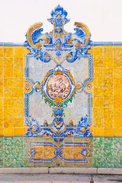 stock image Vintage tiles from Lisbon, Portugal.