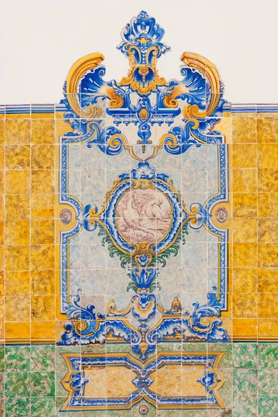 stock image Vintage tiles from Lisbon, Portugal.