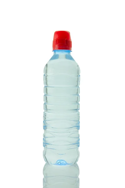 Пляшка мінеральної води — стокове фото