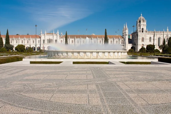 stock image Monastery is located in Lisbon