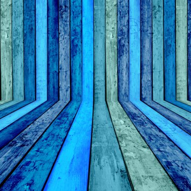 Blue Wood Background clipart