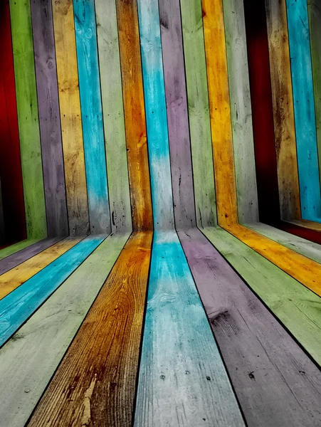 Chambre en bois créative — Photo