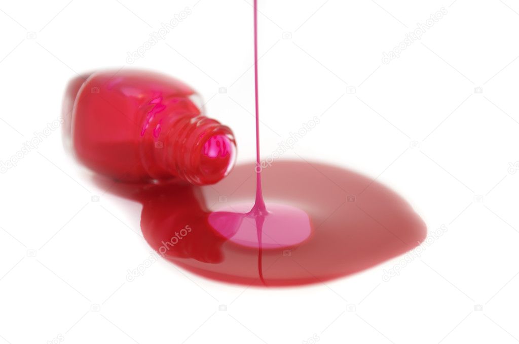 Spilling Nail Polish — Stock Photo © Digifuture 2905074