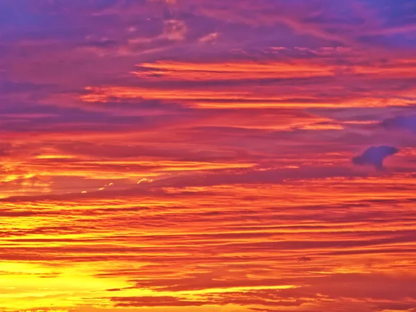 Найпрекрасніший захід сонця — стокове фото