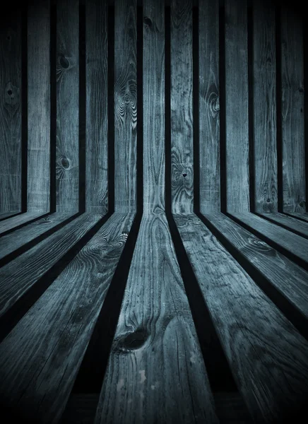 暗い木製部屋 — ストック写真