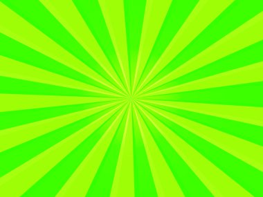 Bright Green Rays Background clipart