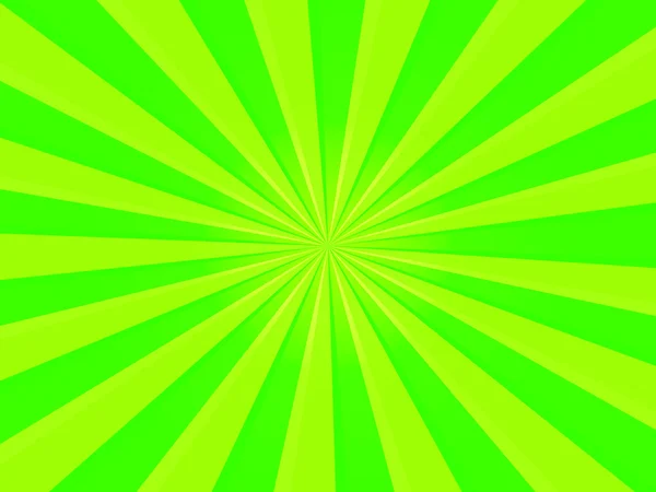 Ljusa gröna strålar bakgrund — Stockfoto