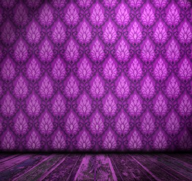 Magic Purple Room clipart