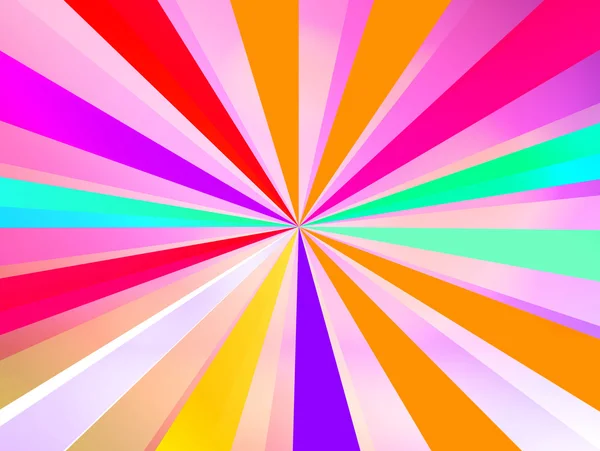 Multicolored Rays — Stock Photo, Image