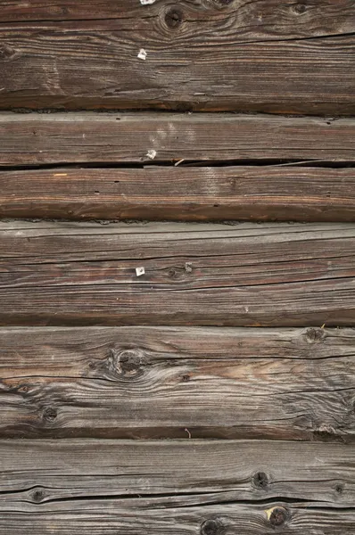 Parede de madeira rachada — Fotografia de Stock