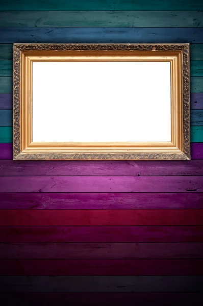Vintage Frame on the Wall — Stock Photo, Image