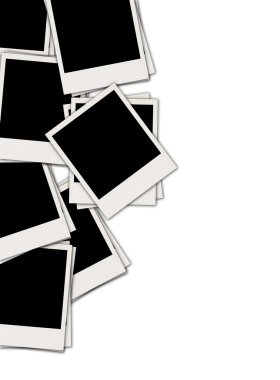 Pile of Blank Photos clipart