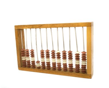 Old Wooden Abacus clipart