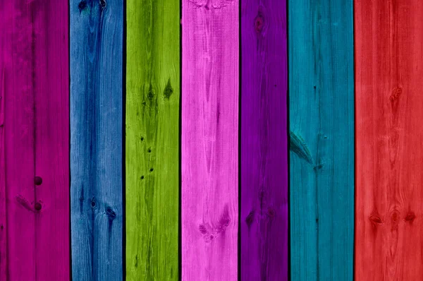 Многоцветный фон древесины — стоковое фото