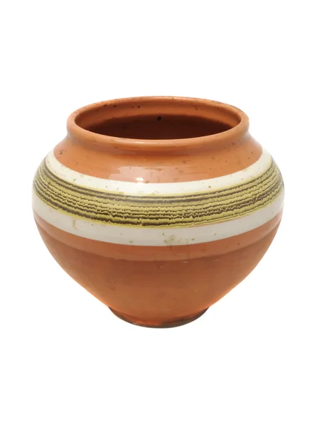 Vaso di argilla vintage — Foto Stock
