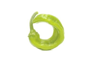 Green Hot Pepper clipart