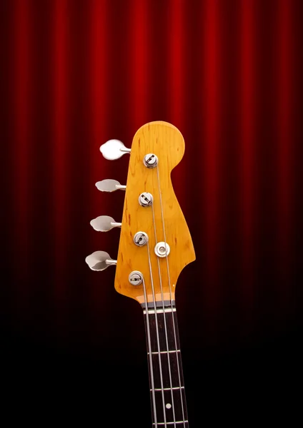 Bas gitar kafa — Stok fotoğraf