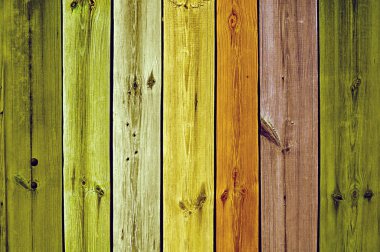 Multicoloured Wooden Planks clipart